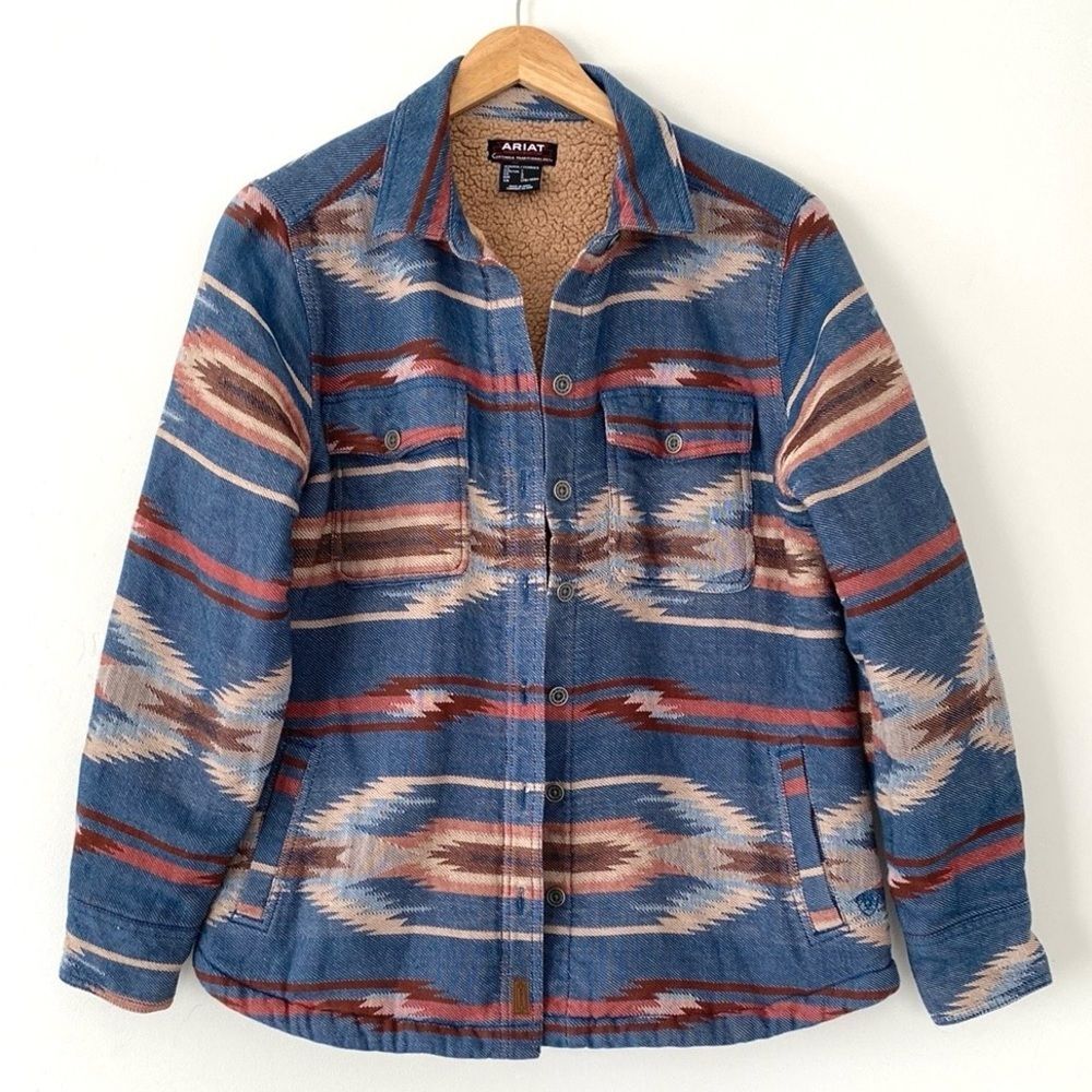 Ariat Blue Multi-Color Utility Jacket - Picture 5 of 15